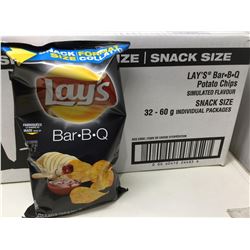 Lays BBQ (32 x 60g)Potato Chips