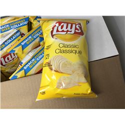 Case of Lays Classic Potato Chips