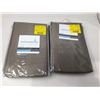 Image 1 : Curtain Works One Lined Pinch Pleat Panels (30in x 95in) x 2