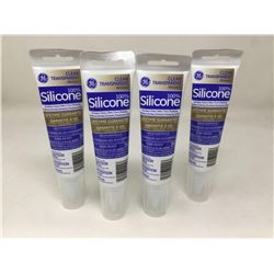 GE Clear Transparent Silicone (4 x 82.8ml)