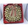 Image 1 : 18in Jingle Bell Wreath with Bow