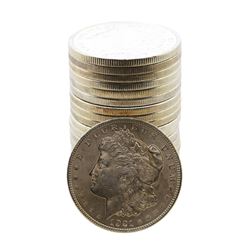 Roll of (20) Brilliant Uncirculated 1921 $1 Morgan Silver Dollar Coins