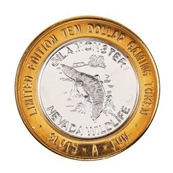 .999 Silver Slots A Fun Casino Las Vegas, NV $10 Limited Edition Casino Gaming Token