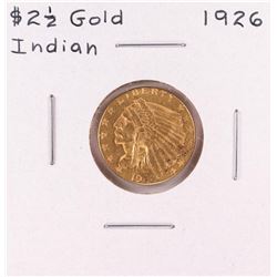 1926 $2 1/2 Indian Head Quarter Eagle Gold Coin