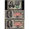Image 1 : Lot of (3) Fifth Issue Fractional Currency Notes