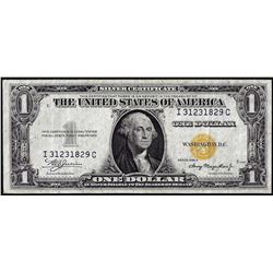 1935A $1 North Africa WWII Emergency Issue Silver Certificate Note