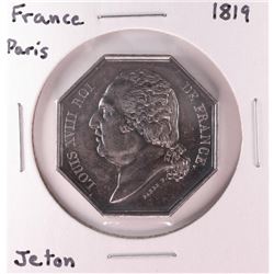 1819 France Paris Jeton Token Coin