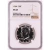 Image 1 : 1964 Proof Franklin Half Dollar Coin NGC PF69
