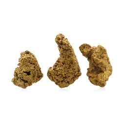 Lot of Gold Nuggets 2.91 Grams Total Weight
