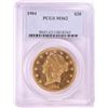 Image 1 : 1904 $20 Liberty Head Double Eagle Gold Coin PCGS MS62