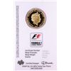 Image 2 : 2016 $25 Proof Solomon Islands Formula One United States Grand Prix Gold Coin