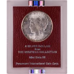1926-S $1 Peace Silver Dollar Coin Redfield Hoard NGC MS64