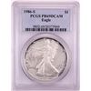 Image 1 : 1986-S Proof $1 American Silver Eagle Coin PCGS PR69DCAM