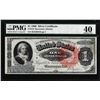 Image 1 : 1886 $1 Martha Washington Silver Certificate Note Fr.218 PMG Extremely Fine 40
