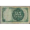 Image 2 : 1874 Twenty Five Cents Fifth Issue Fractional Currency Note