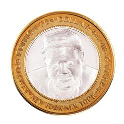 .999 Silver New York New York Casino Las Vegas $10 Limited Edition Gaming Token