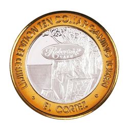 .999 Silver El Cortez Hotel and Casino $10 Limited Edition Gaming Token