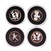 Image 1 : Lot of (4) Rarities Mint Assorted Disney 1/10 oz. .999 Fine Silver Rounds