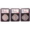 Image 1 : Lot of 1888-O to 1890-O $1 Morgan Silver Dollar Coins NGC Genuine