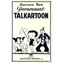 Talkartoon Hollywood Poster