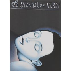 La Traviata, Verdi Poster