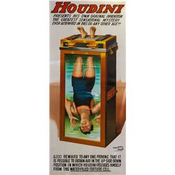 Houdini-Water Torture Cell Poster
