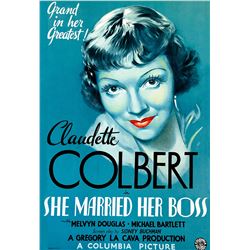 She Married Her Boss Hollywood Poster