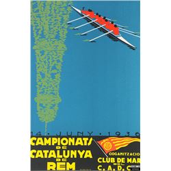Campionats de Catalunya de Rem Sports Poster