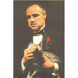 The Godfather I (The Godfather's Cat) Gangster Poster