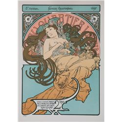 Au Quarter Latin, Alphonse Mucha