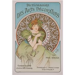 Dictionnaire des arts DÃ©coratifs, Alphonse Mucha