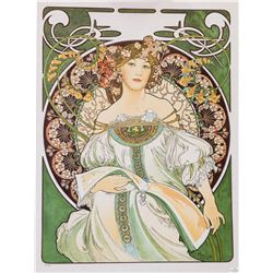 F. Champenois Imprimeur-Editeur (blank), Alphonse Mucha