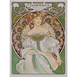F. Champenois Imprimeur-Editeur, Alphonse Mucha