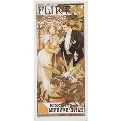 Flirt - LeFevre Utile, Alphonse Mucha