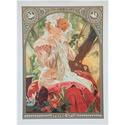 LeFevre-Utile (Sarah Bernhardt), Alphonse Mucha