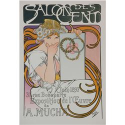 Salon des Cent (1897), Alphonse Mucha