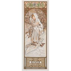 Seasons - Hiver (Winter), Alphonse Mucha