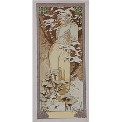 Winter 1900, Alphonse Mucha