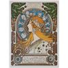Image 1 : Zodiaque Var. 6 (w/text), Alphonse Mucha