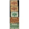 Image 1 : Lot of (5) First Issue Fractional Currency Notes