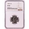 Image 1 : 1954 Proof Jefferson Nickel Coin NGC PF69