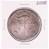 Image 1 : 2008 $1 American Silver Eagle Coin Amazing Toning