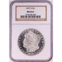 1879-S $1 Morgan Silver Dollar Coin NGC MS64* Star