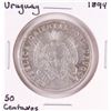 Image 1 : 1894 Uruguay 50 Centavos Silver Coin