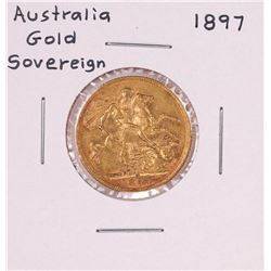 1897 Australia Sovereign Gold Coin