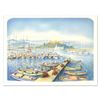 Image 1 : Rolf Rafflewski "Docks" Limited Edition Lithograph