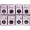 Image 1 : 1956-1963 Proof Franklin Half Dollar Coins NGC PF67