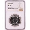 Image 1 : 1964 Proof Franklin Half Dollar Coin NGC PF69