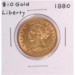 1880 $10 Liberty Head Eagle Gold Coin