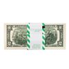 Image 2 : Pack of (100) Consecutive 2013 $2 Federal Reserve STAR Notes San Francisco